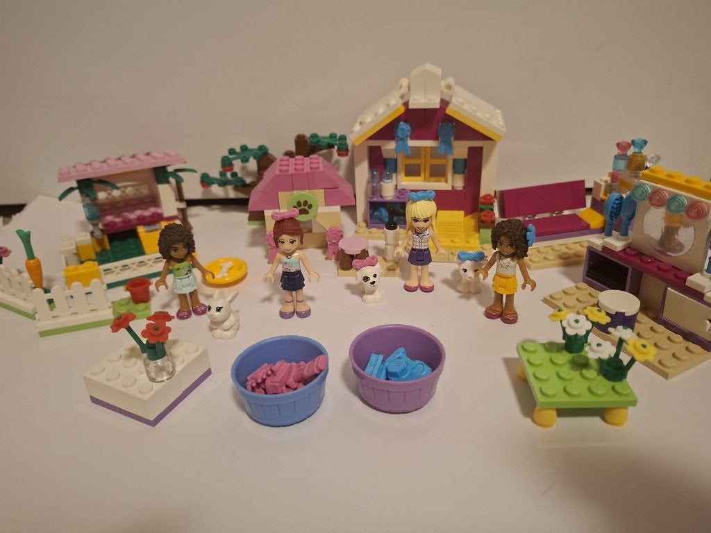 Lego Friends collectie dieren/verzorging, Verzenden, Friends, Zo goed als nieuw, Complete set