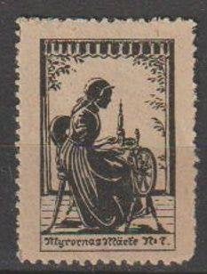 Zweden reclame cinderella Myrorna (Leger des Heils), Postzegels en Munten, Ophalen of Verzenden, Zweden, Postfris