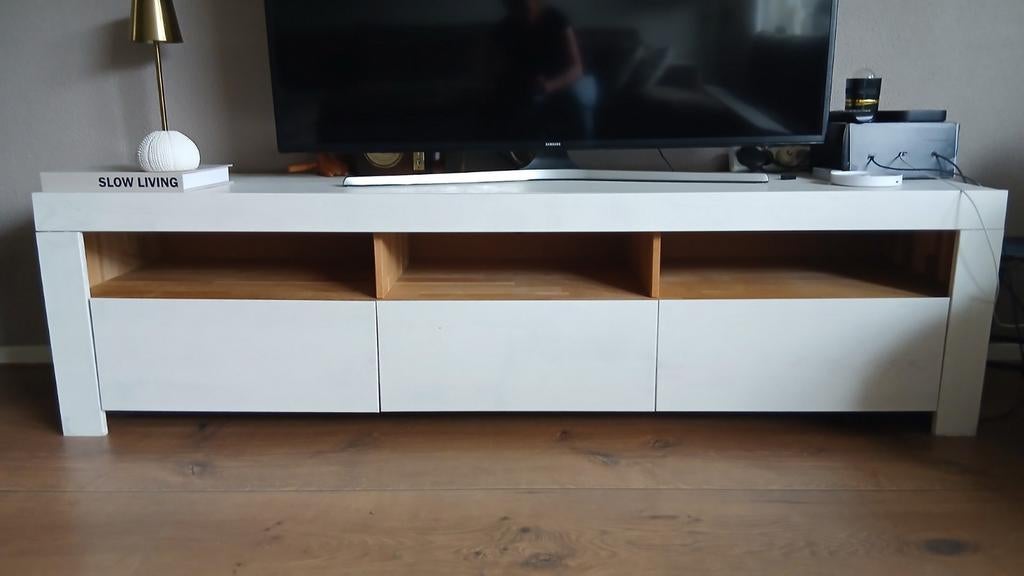 tv kast, dressoir van WOOOD, Ophalen, Gebruikt, 150 tot 200 cm, Minder dan 100 cm