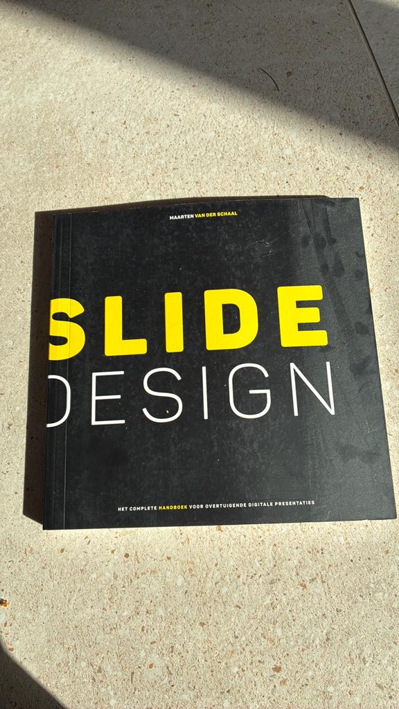 Maarten van der Schaal - Slide design, Ophalen of Verzenden, Zo goed als nieuw, Maarten van der Schaal