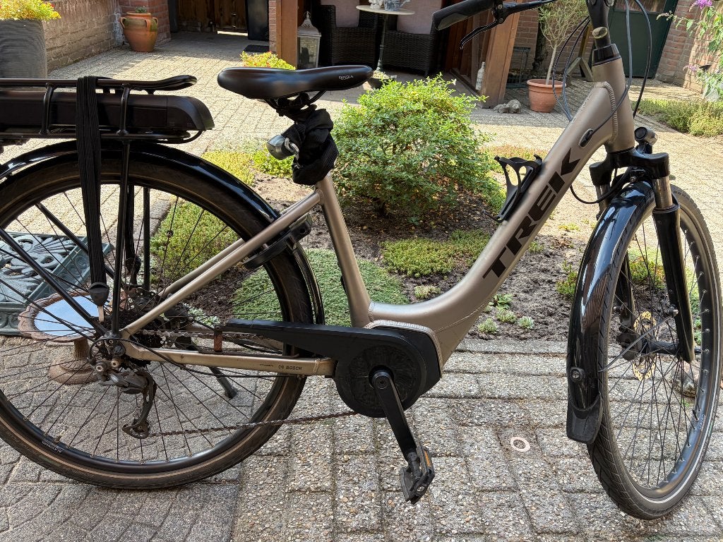 Trek Verve+1 lowstep, Gebruikt, Minder dan 47 cm, 30 tot 50 km per accu, Ophalen