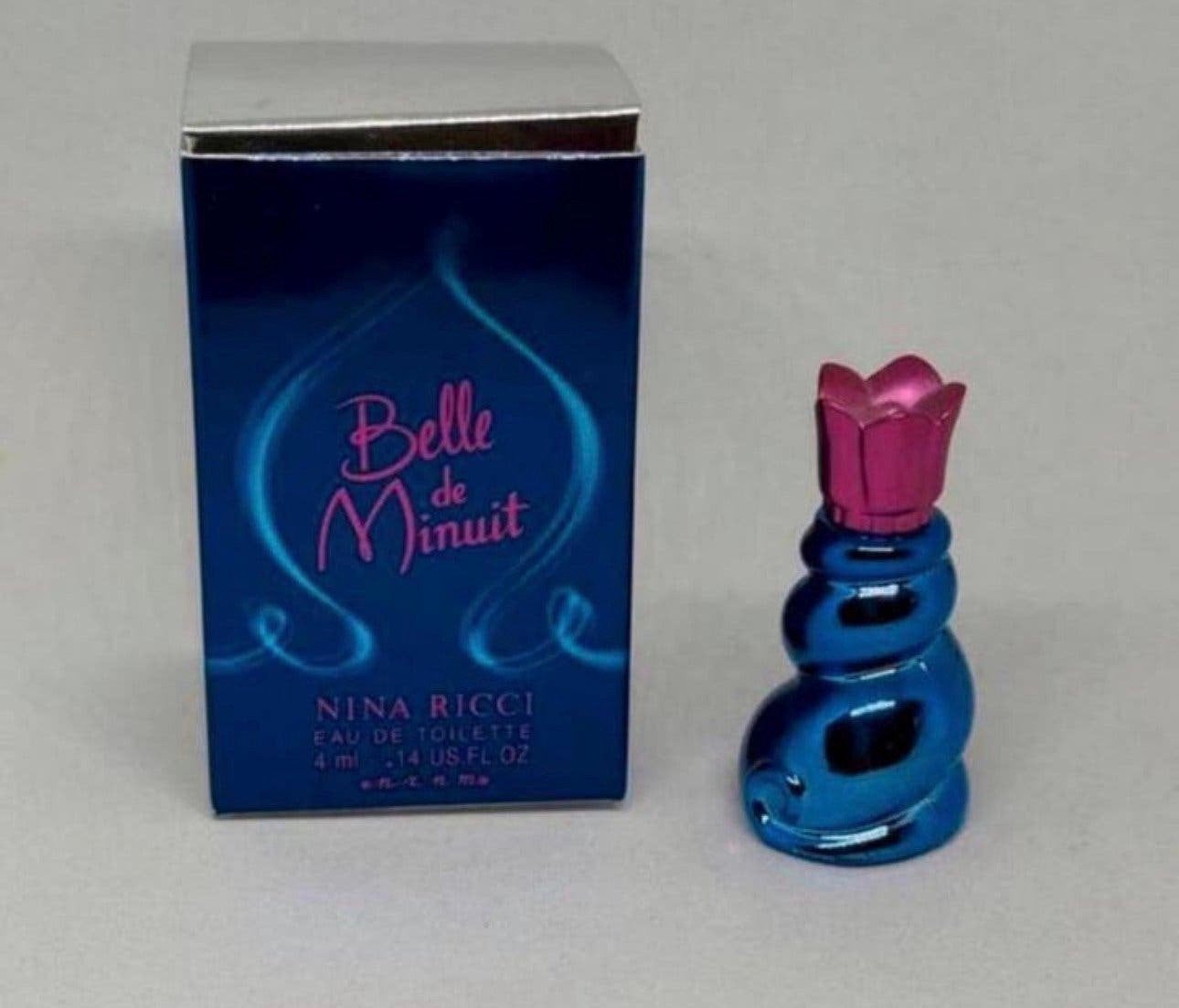 Parfum miniatuur Belle de Minuit Nina Ricci 4 ml eau de t, Verzamelen, Verzenden, Nieuw, Miniatuur, Gevuld