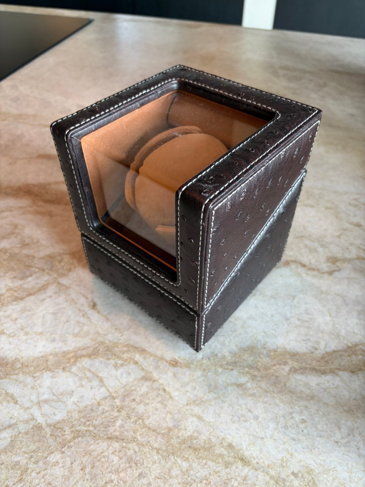 Watch winder professionele kwaliteit, Ophalen of Verzenden, Zo goed als nieuw, Staal, Overige merken