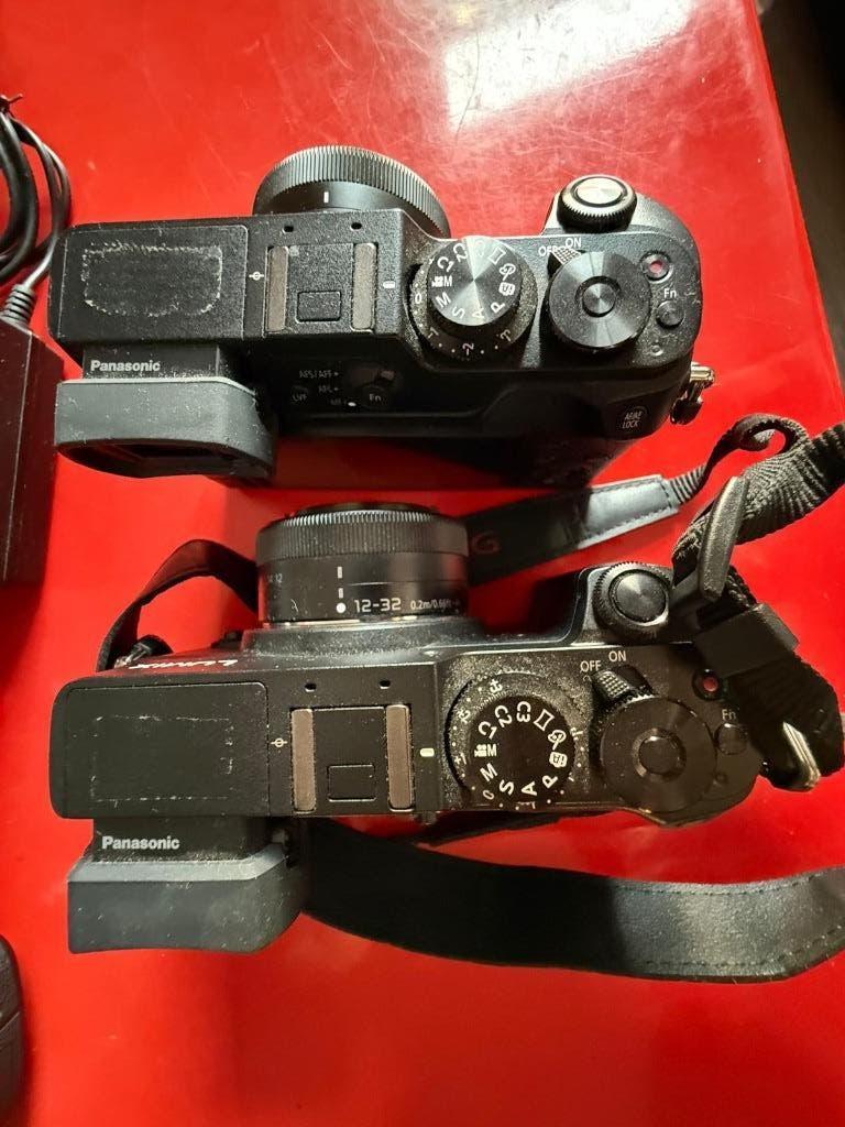 2x Panasonic GX8 Set | 12-32mm pancake lenses, Ophalen, Gebruikt, Overige Merken, 8 keer of meer