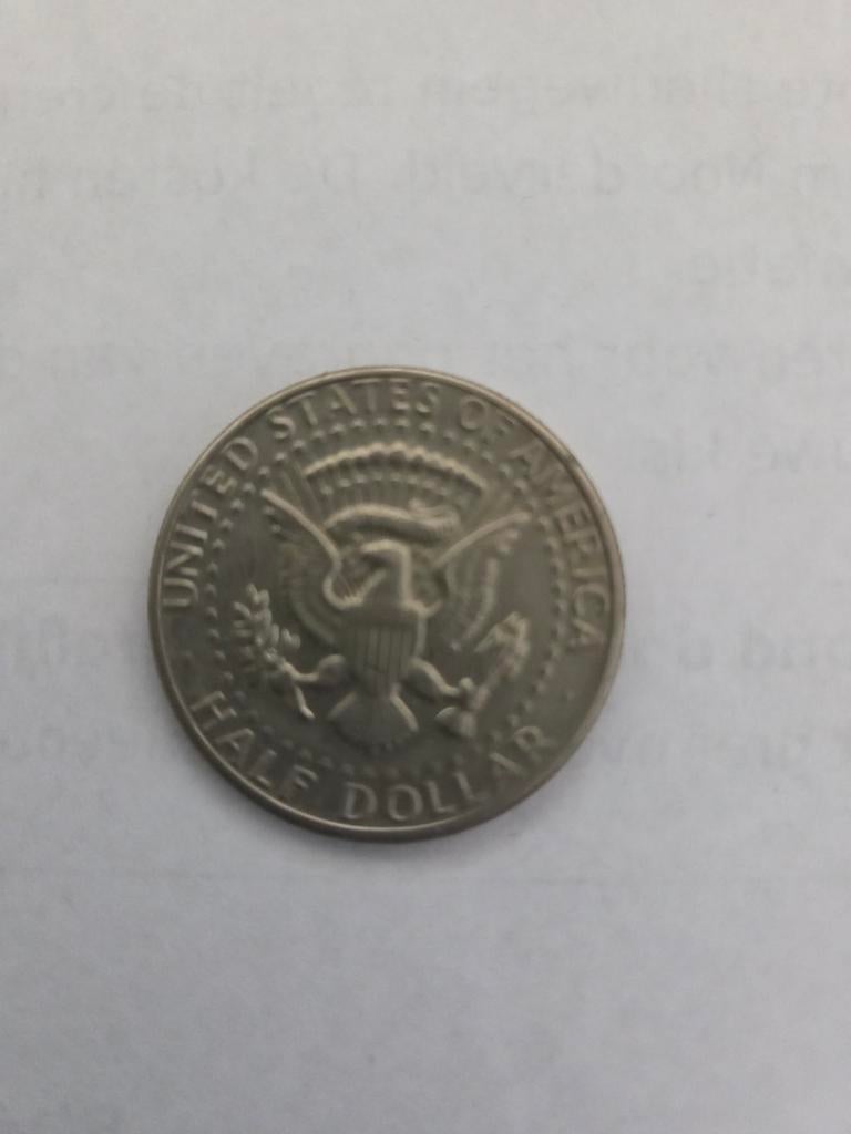 1972 Kennedy Half Dollar - Amerikaanse Munt, Postzegels en Munten, Munten | Amerika, Ophalen of Verzenden, Losse munt