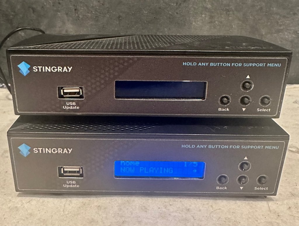2x Stingray SB3 Media Player – professionele muziekspeler, Audio, Tv en Foto, Mediaspelers, Ophalen of Verzenden, Zo goed als nieuw