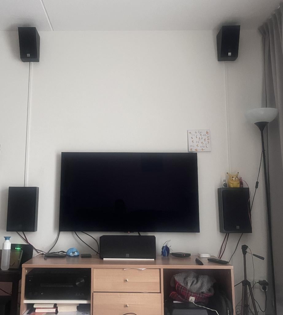DALI oberon 3.1.2 dolby atmos setje!, Audio, Tv en Foto, Luidsprekers, Zo goed als nieuw, Surroundset zonder subwoofer, 120 watt of meer