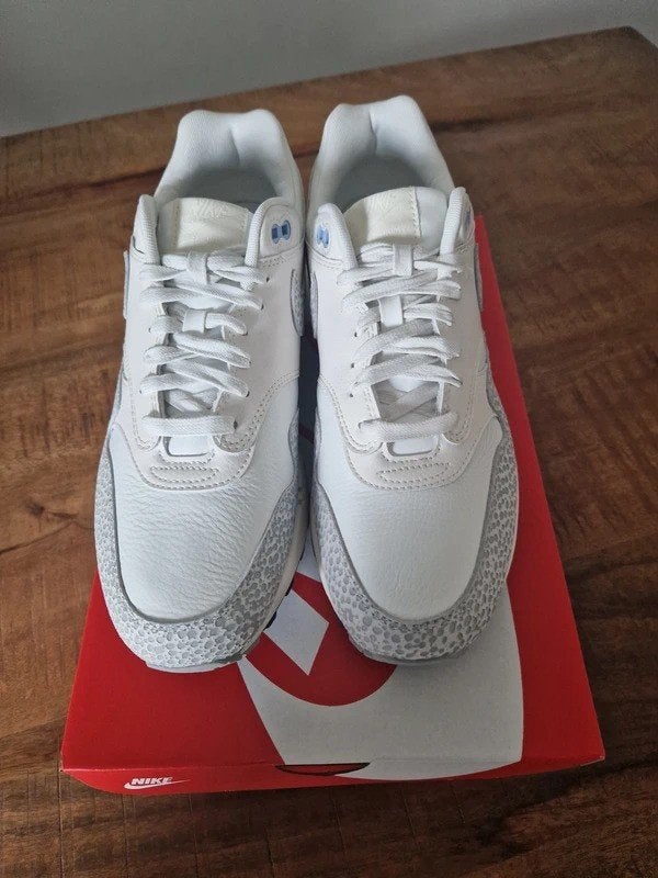 Nike Air Max 1 Safari 'Summit White' (EU 43), Wit, Nike, Nieuw, Ophalen of Verzenden