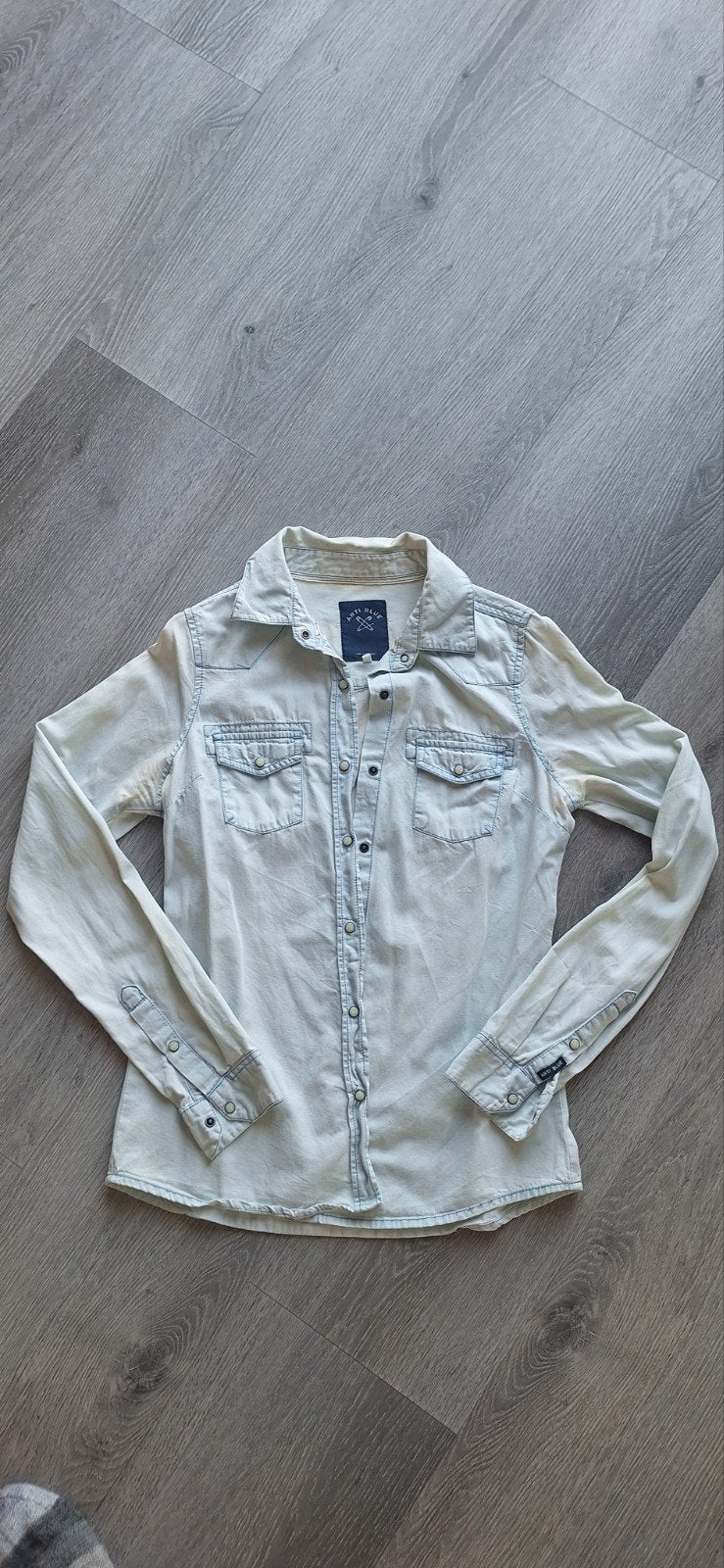 Jeans blouse maat S van Anti Blue, Sting, Ophalen of Verzenden