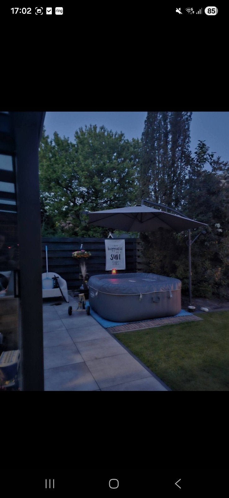 Bestway Lay-Z Spa Hawaii Hydrojet Pro opblaasbare spa, Tuin en Terras, Bubbelbaden en Hottubs, Zo goed als nieuw, Opblaasbaar