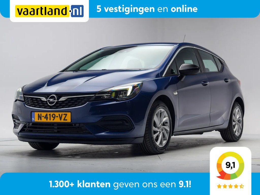 Opel Astra 1.4 Elegance business edition Aut.[ Apple / Andro, Automaat, 145 pk, Blauw, Bedrijf