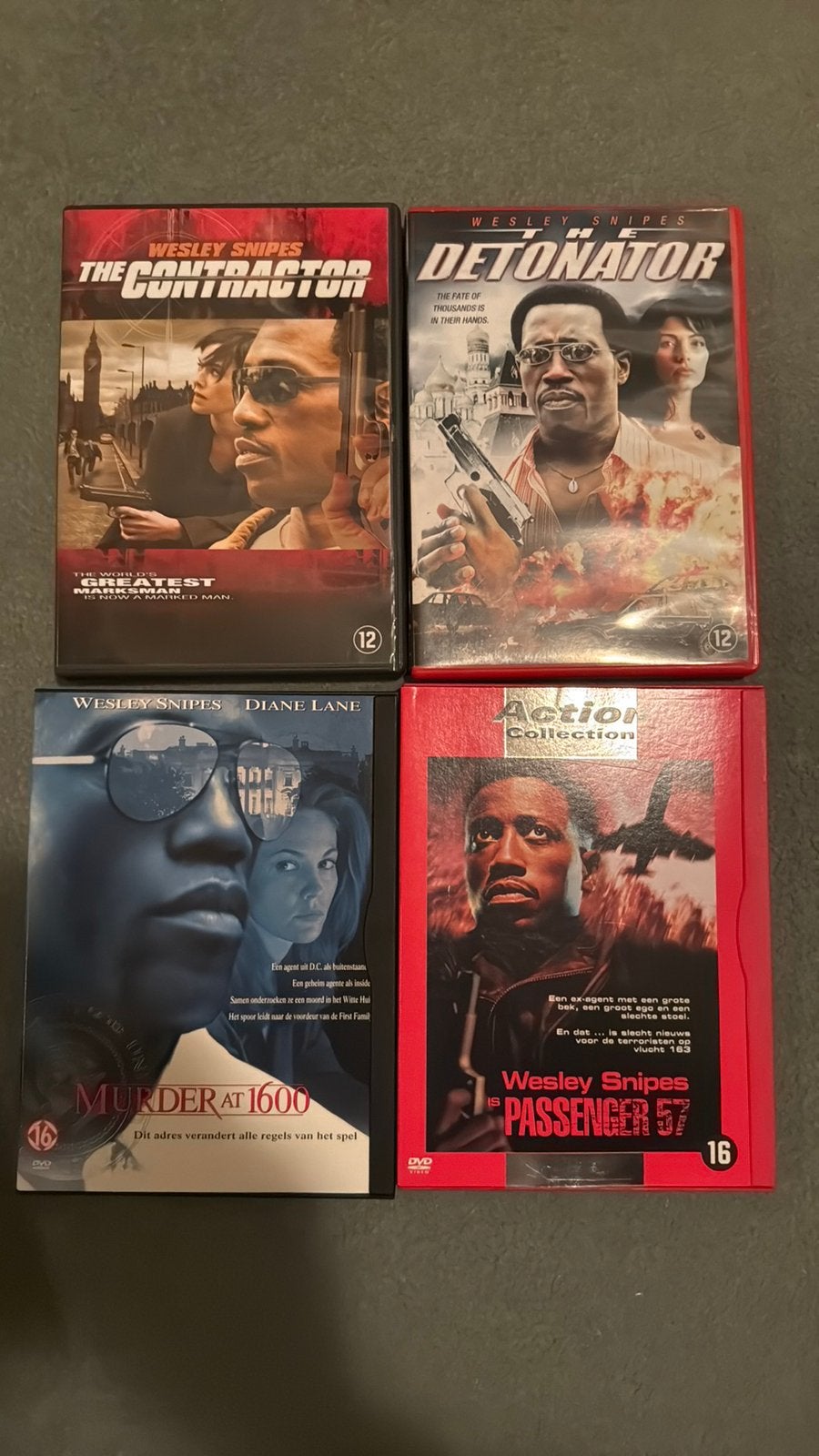 Partij DVD’s Wesley Snipes, Engels, Vanaf 16 jaar, Nederlands, Actie