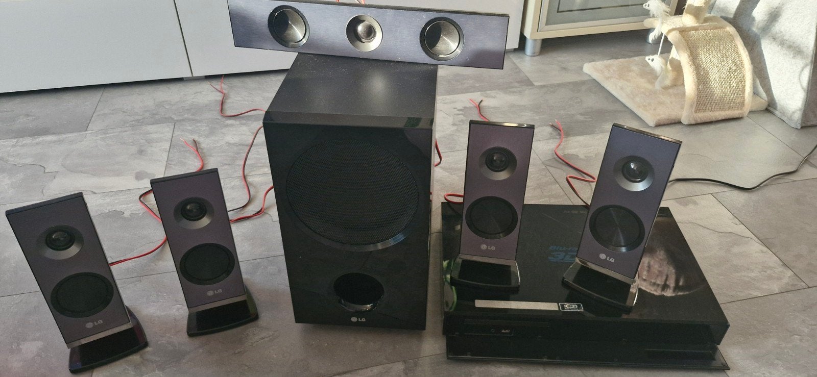 LG HX751 3D Blu-ray Home Cinema Systeem, Gebruikt, Blu-ray-speler, 70 watt of meer, 5.1-systeem