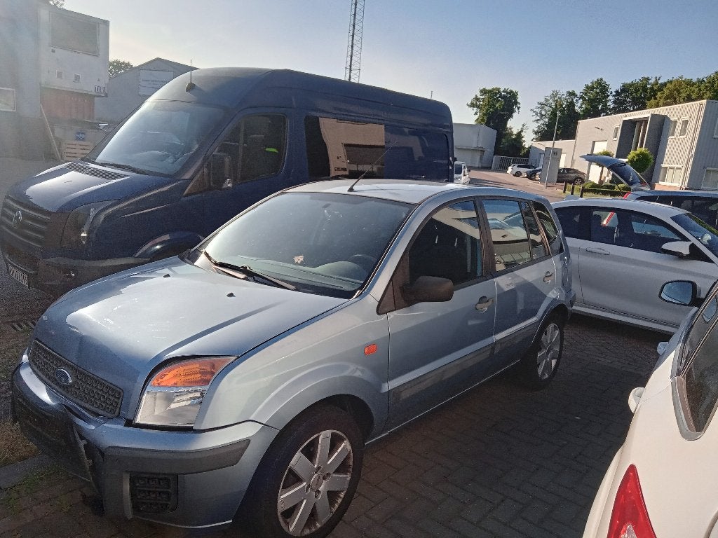 Ford Fusion 1.4 16V 2008 Grijs, Auto's, Ford, Particulier, Fusion, ABS, Airbags, Airconditioning, Centrale vergrendeling, Elektrische ramen