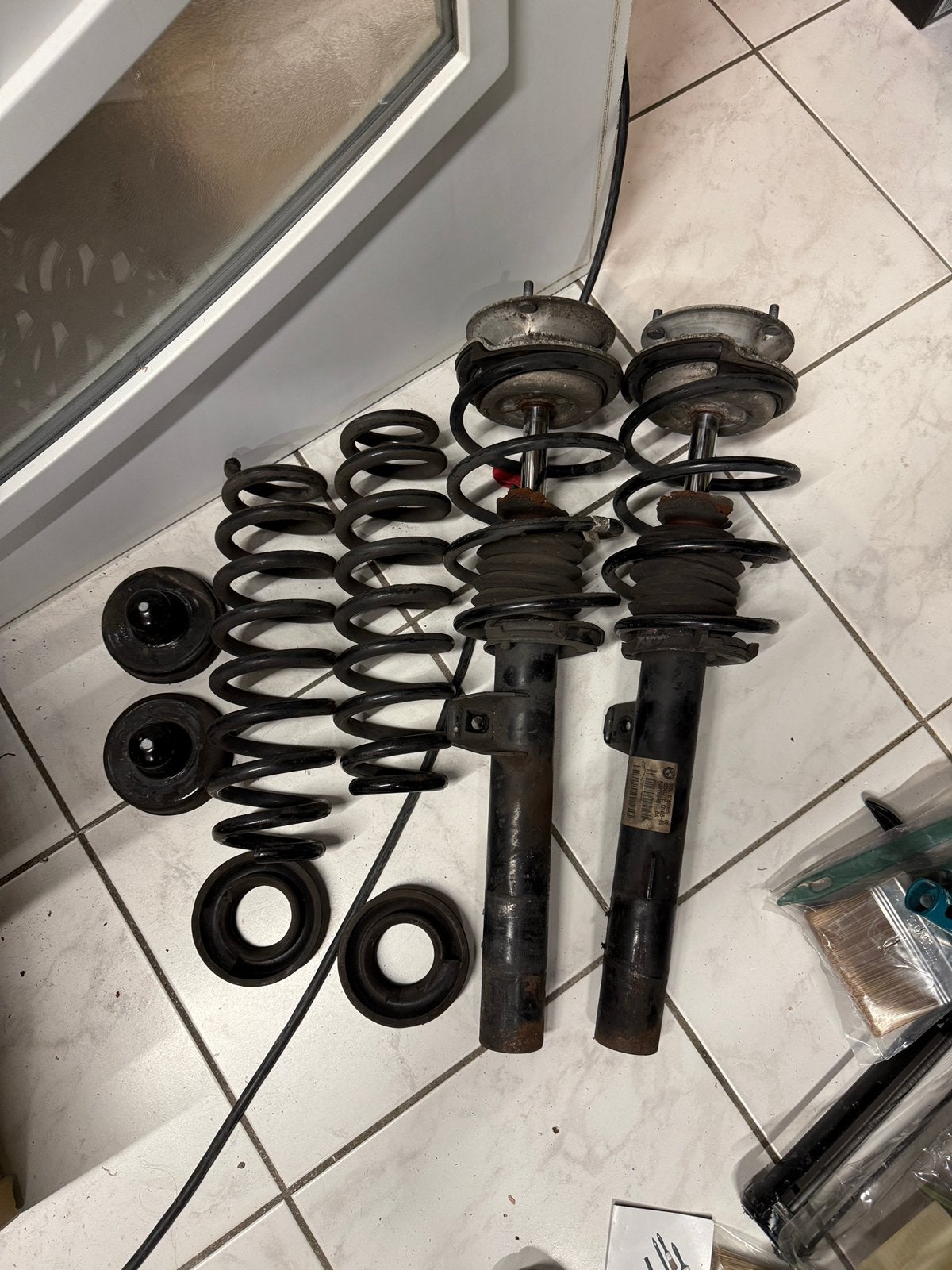 Bmw E90 Schokdempers voor + Veren achter, Auto-onderdelen, Ophalen, Gebruikt, BMW