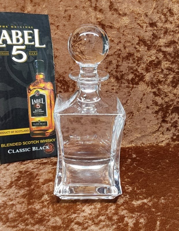 Kristallen Whiskey karaf,  Royal Crystal Rock, Ophalen of Verzenden