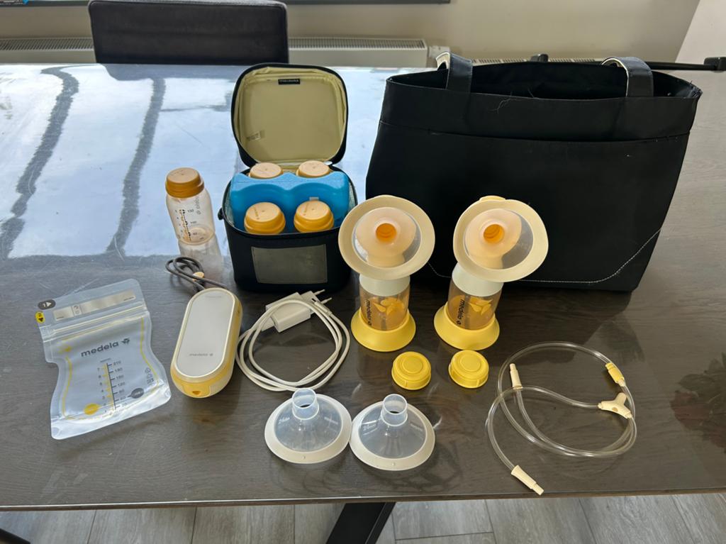 Medela freestyle flex dubbele elektrische kolf, Ophalen, Gebruikt