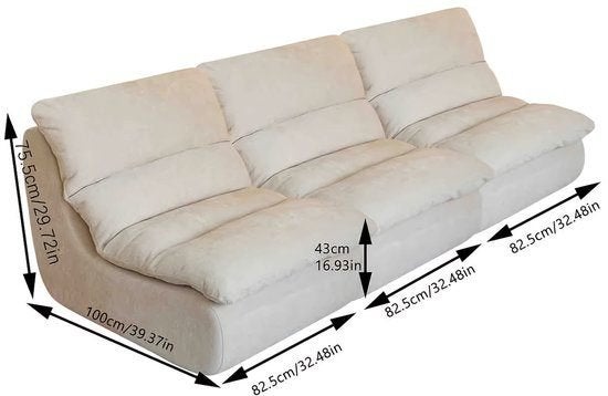 Zitzakset – Vloerkussen – Modulaire Zitkussen – Loungekussen, Corvance B.V., Verzenden, Nieuw, Corvancebol@gmail.com