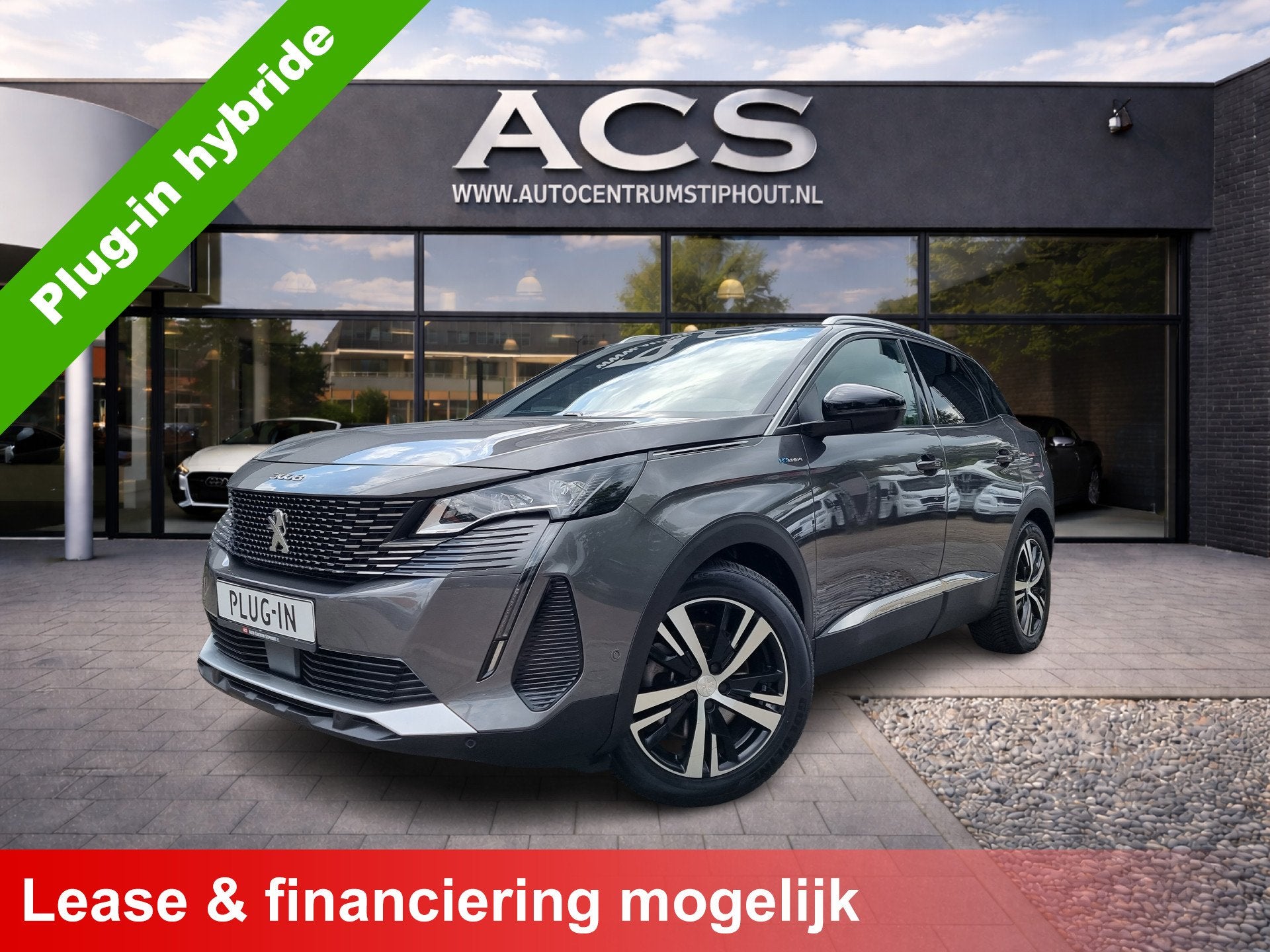 Peugeot 3008 1.6 Hybrid4 300 Blue GT | Panorama | Ad.cruise, Auto's, Automaat, 4 cilinders, Leder en Stof, 300 pk