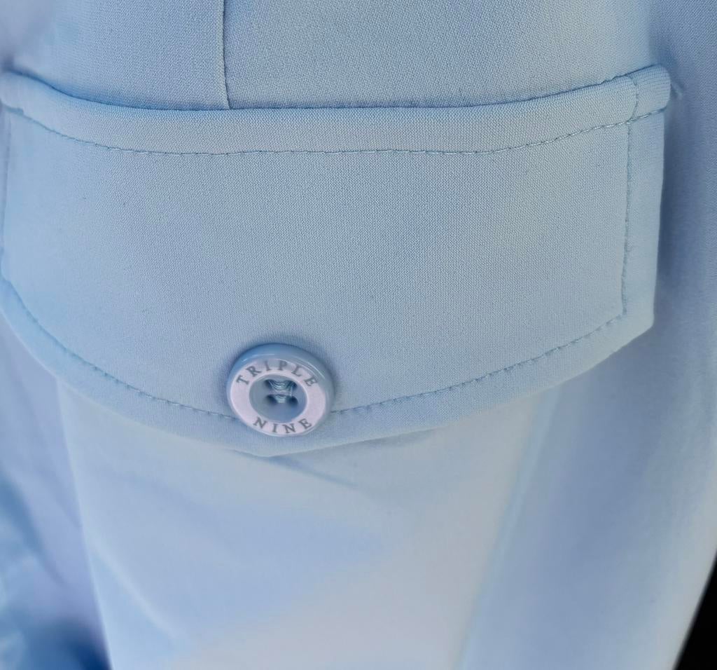Lichtblauwe triple nine travel broek, Ophalen of Verzenden, Nieuw