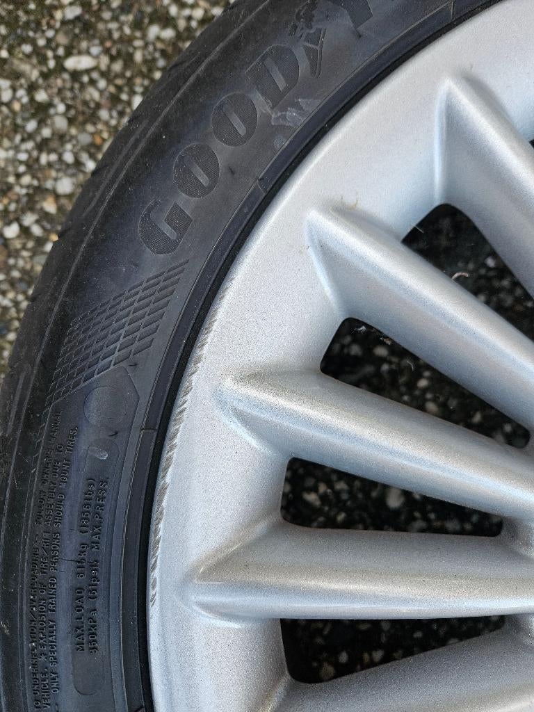 17" velgen Alfa 166, Ophalen