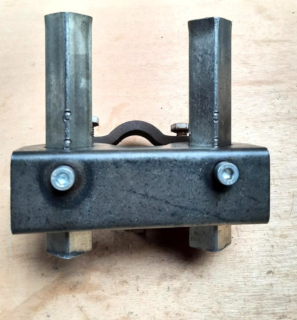 Twinny Load Koppelstuk + 15 cm verstelbare Geleide bussen, Gebruikt, Ophalen of Verzenden, Fietsendrager-accessoire, Brede banden