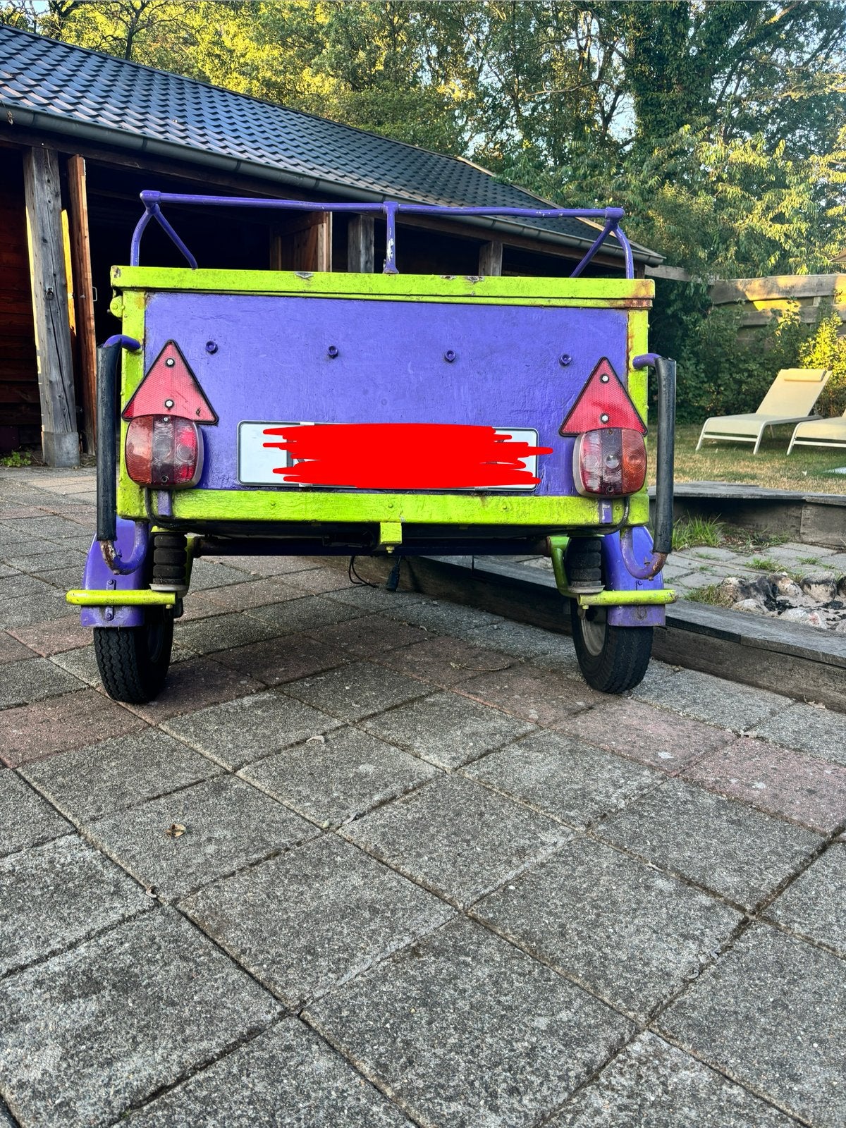 Westfalia hippiekar/bagagewagen/aanhanger, Ophalen, Gebruikt