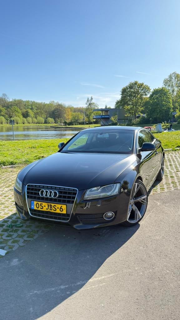 Audi A5 2.0 Tfsi 132KW Coupe 2009 Zwart, Voorwielaandrijving, 15 km/l, 4 cilinders, 1984 cc