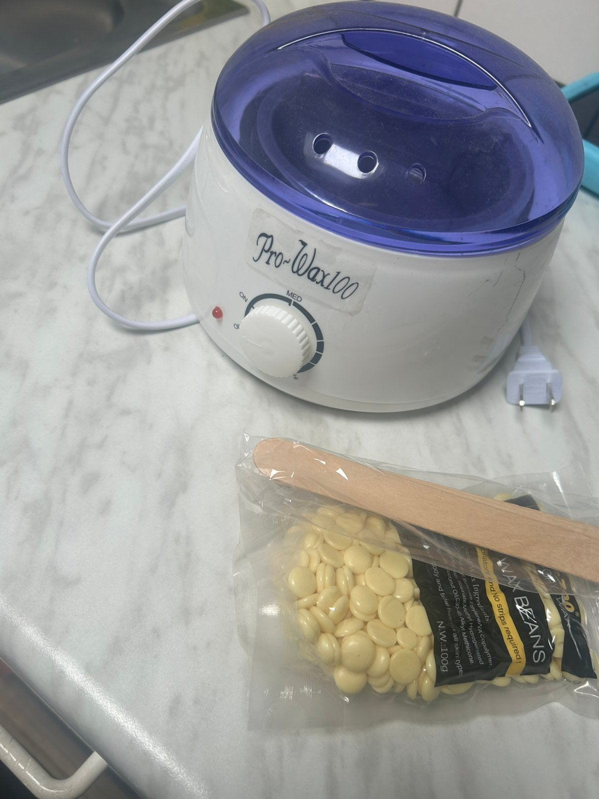 Waxverwarmer met nieuwe waxbeans, Ophalen, Gebruikt, Overige typen