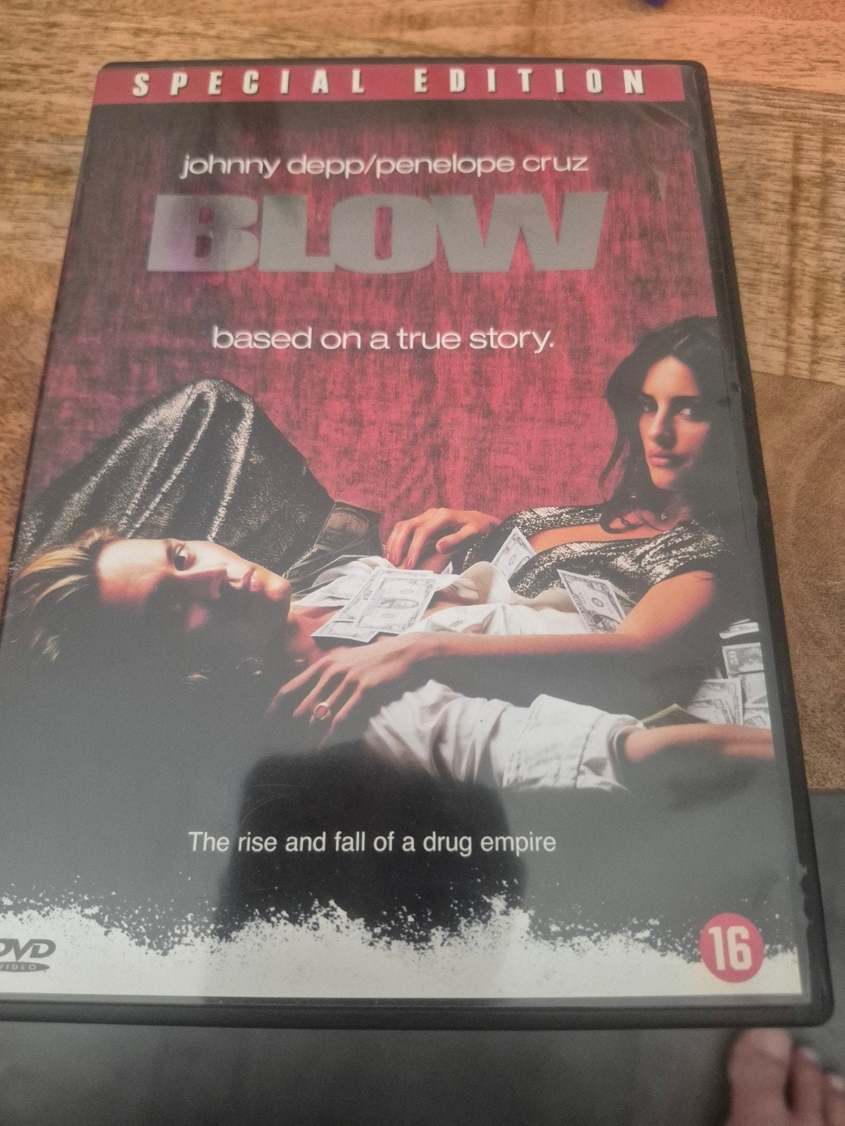 Blow (Special Edition) - Johnny Depp/Penelope Cruz DVD, Maffia en Misdaad, Vanaf 16 jaar, Speciale editie, Nederlands