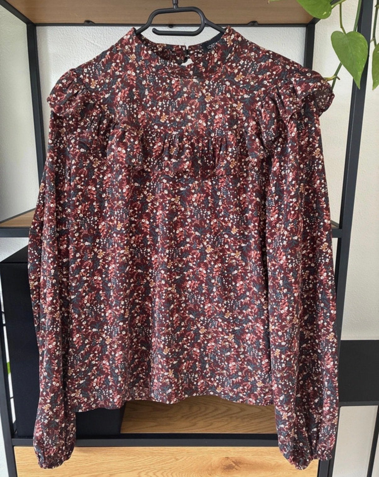 Lofty Manner bloes met bloemenprint - Maat L, Ophalen of Verzenden, Gedragen, Maat 42/44 (L), Meerkleurig