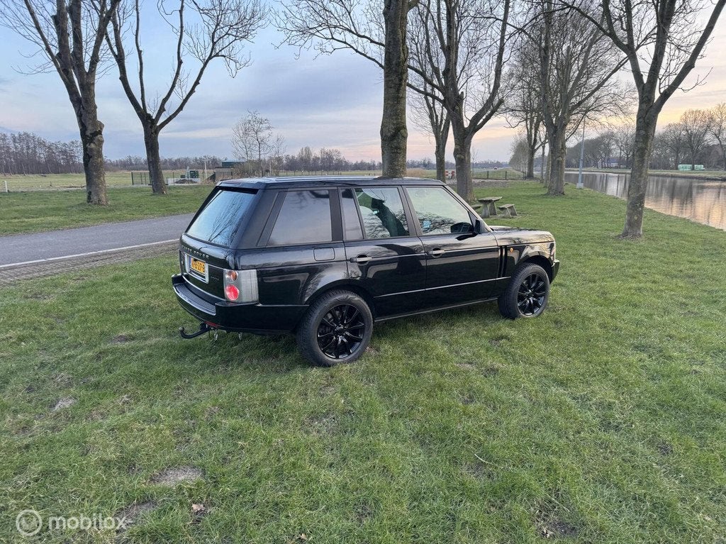 Range Rover 2.9 Td6 Vogue grijs kenteken nieuwe APK, Auto's, Land Rover, Automaat, Gebruikt, Bi-Xenon koplampen, Zwart