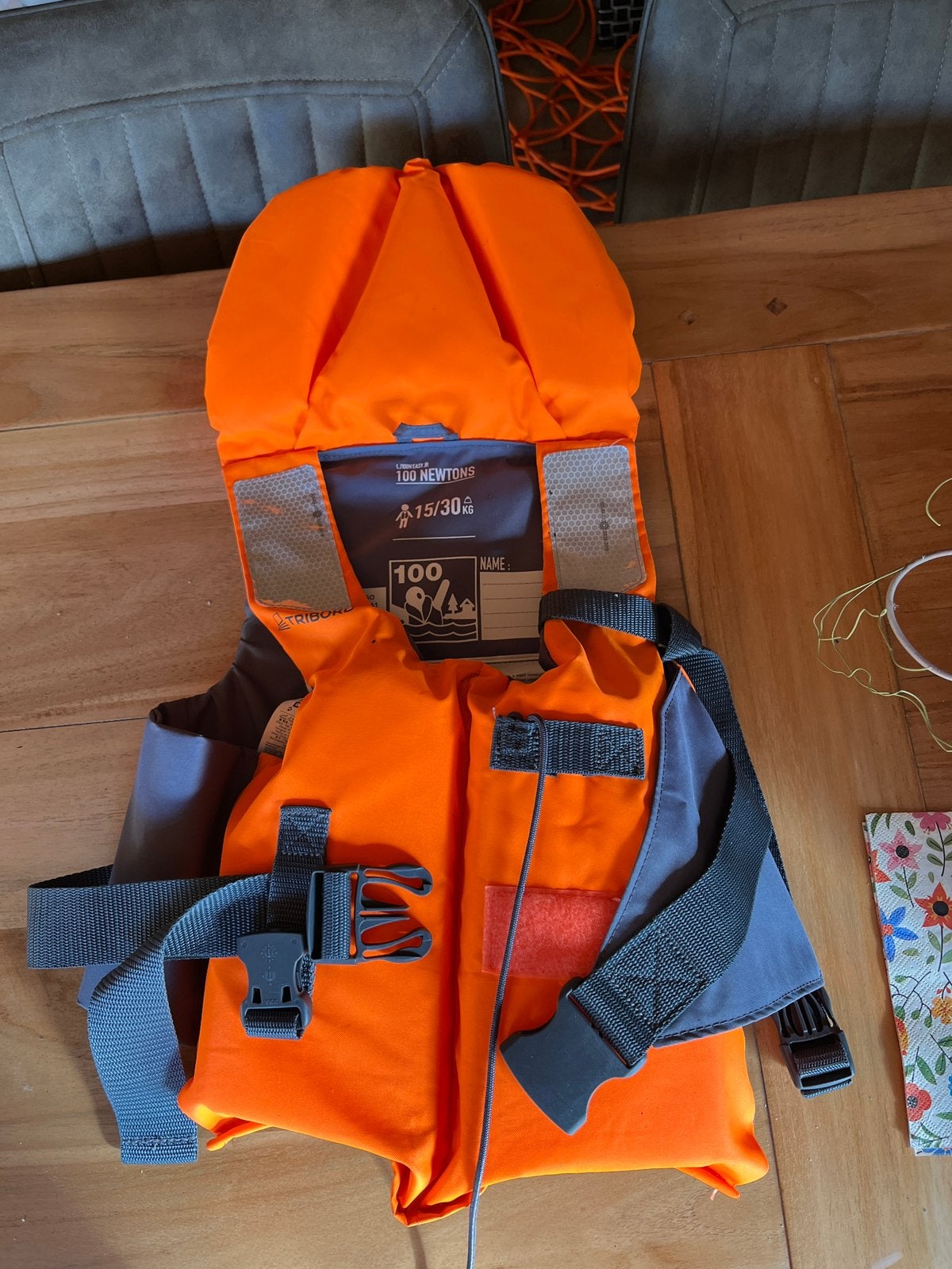 Reddingsvest kind, Watersport en Boten, Watersportkleding, Ophalen, Zo goed als nieuw, Kind, Reddingsvest of Zwemvest