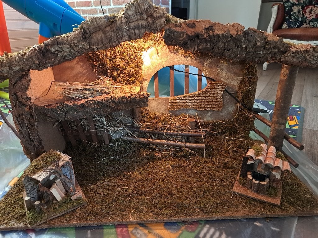 Kerststal, Ophalen, Zo goed als nieuw