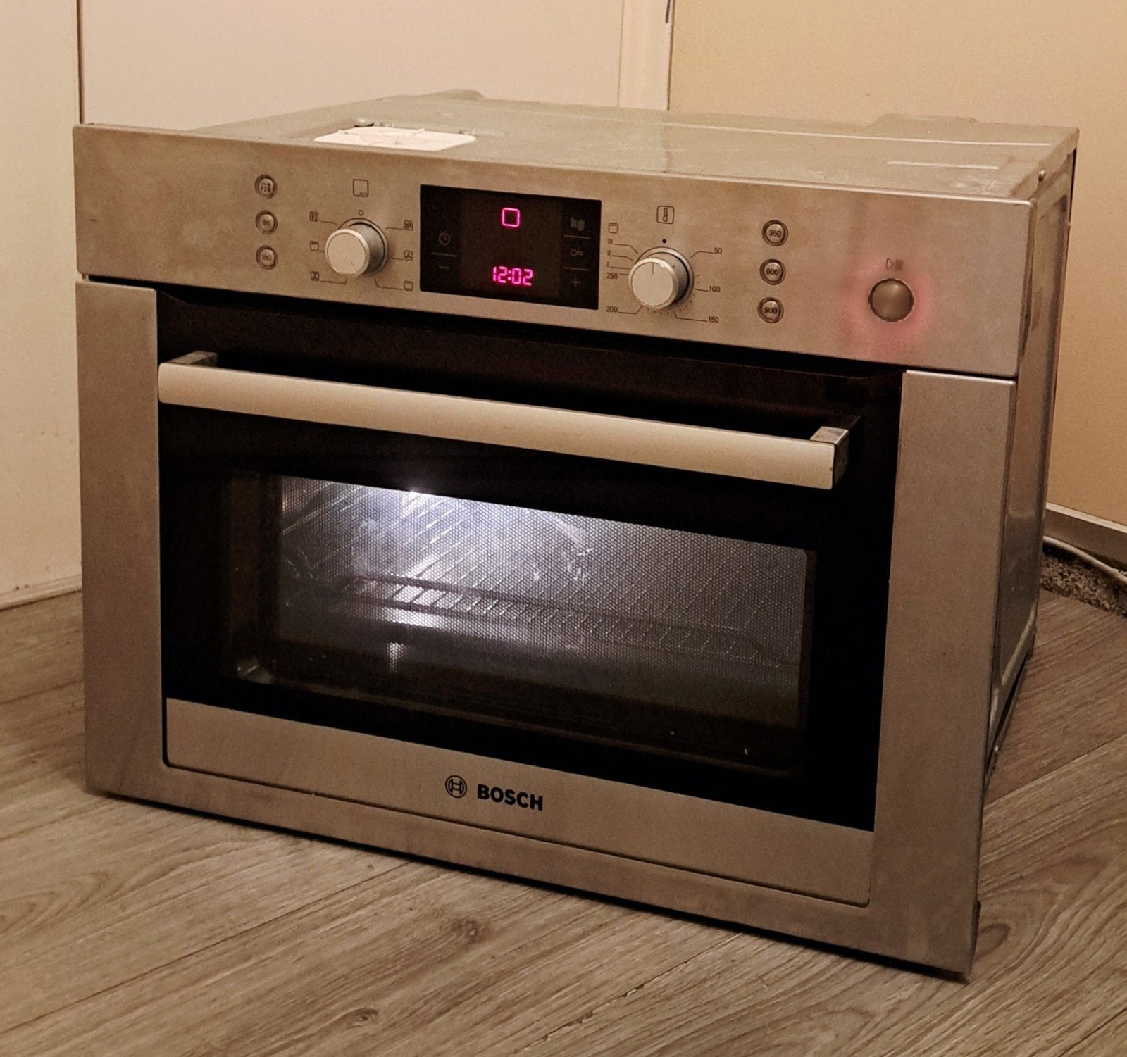 Bosch inbouw combi-oven, Ophalen, 45 tot 50 cm, Bosch, Inbouw