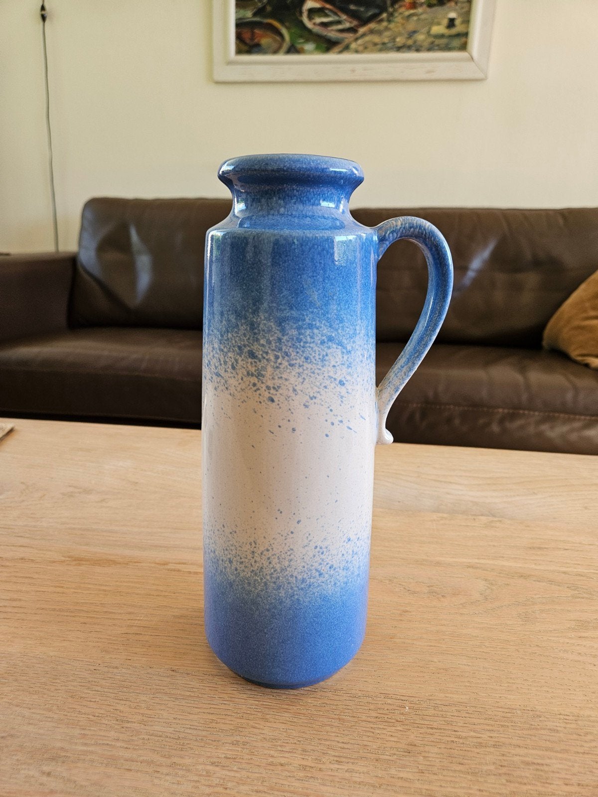 Vintage Scheurich Keramieken Vaas - Model 401-28, Antiek en Kunst, Ophalen of Verzenden