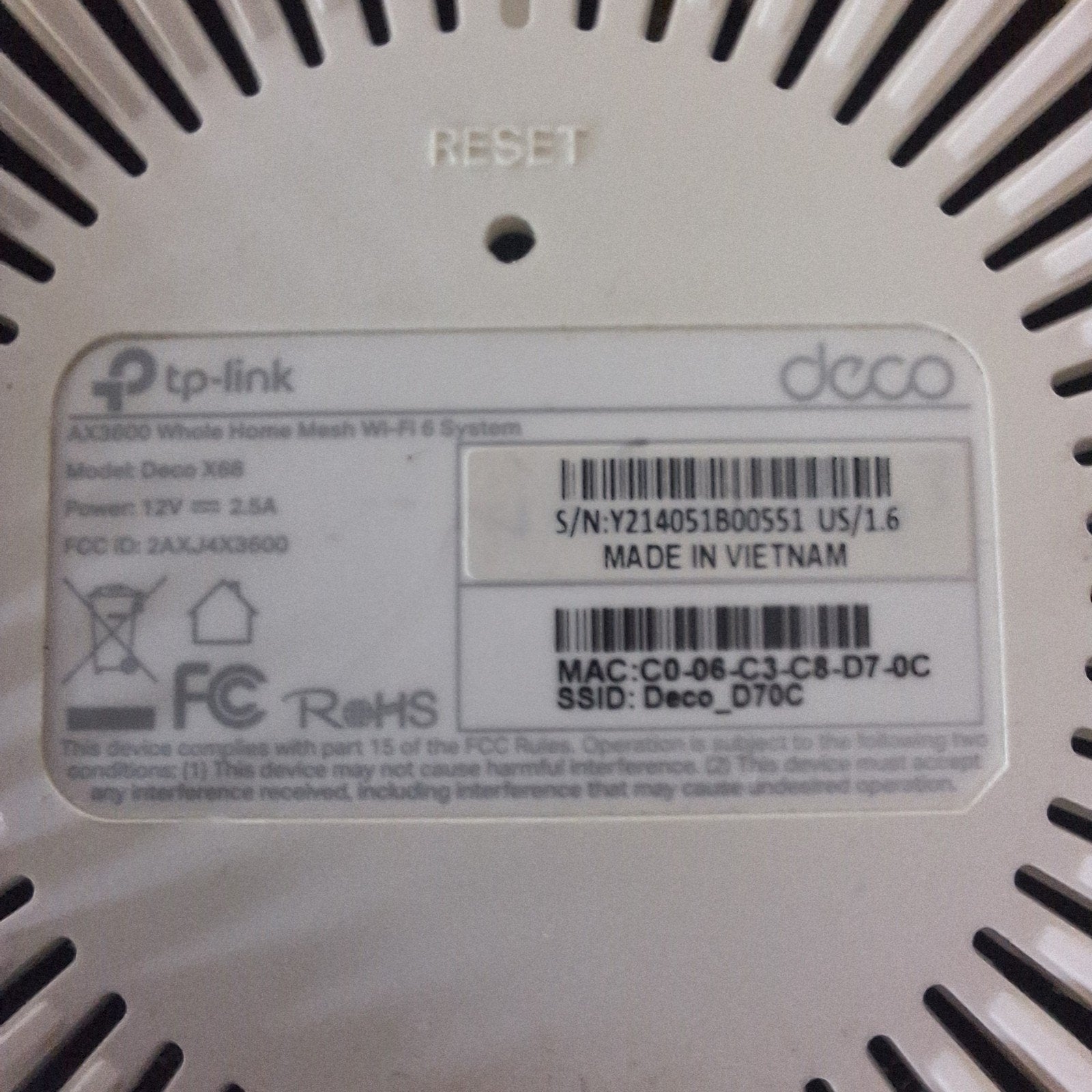 4 x TP-Link Deco X68 US hardwareversie 1.6 met 4+3 adapters, Ophalen of Verzenden