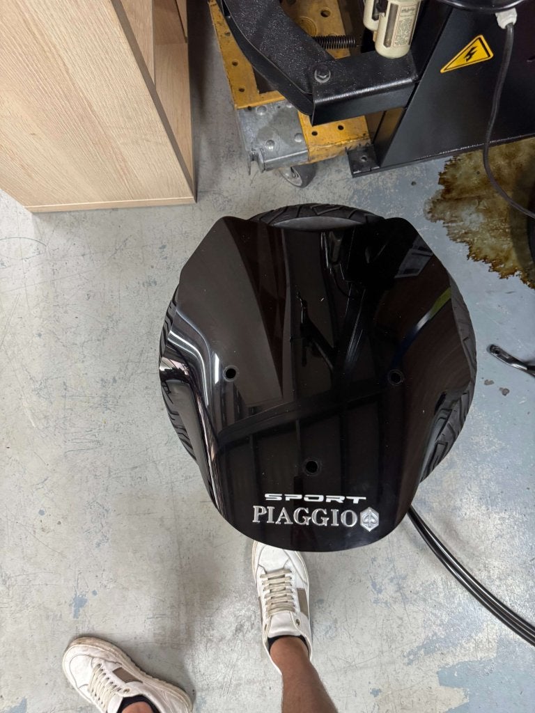 Piaggio MP3 300/400/500 ermax scherm, Motoren, Niet ingevuld, Gebruikt, Verzenden, Niet ingevuld
