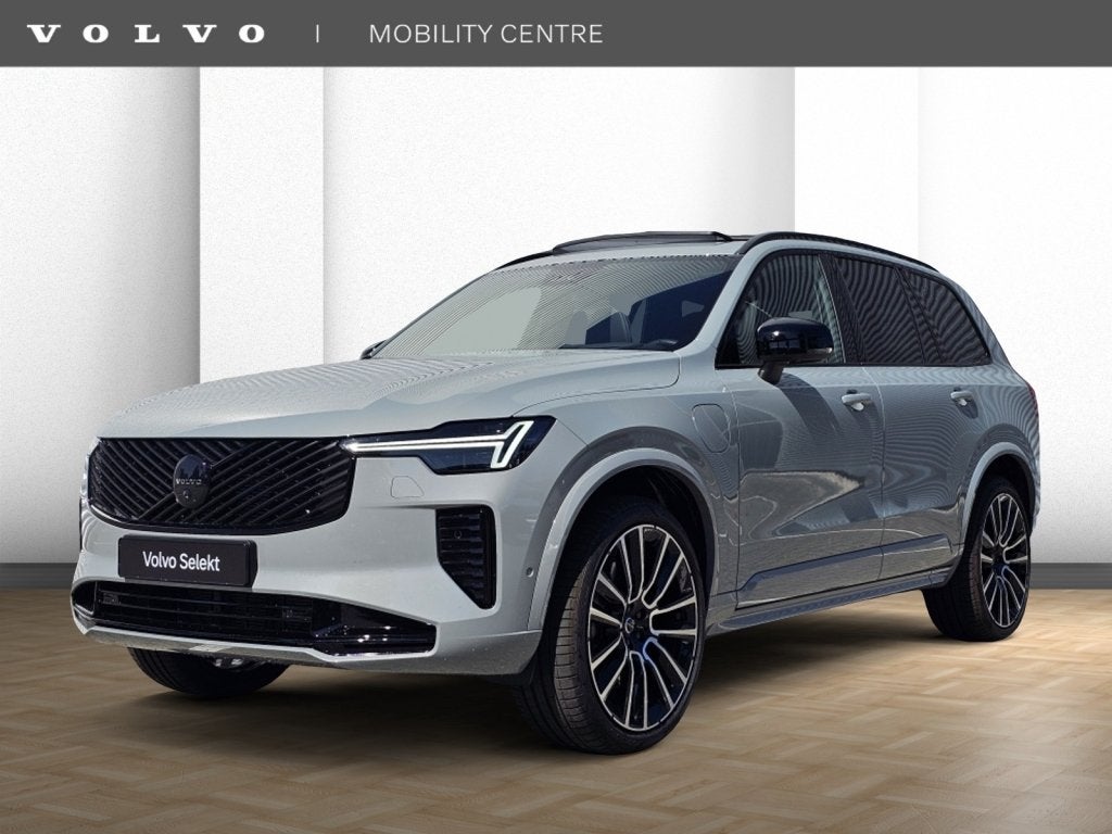 Volvo XC90 T8 AWD Ultra Black Edition | Luchtvering | Massag, Auto's, 12 maanden, Gebruikt, 4 cilinders, 7 stoelen