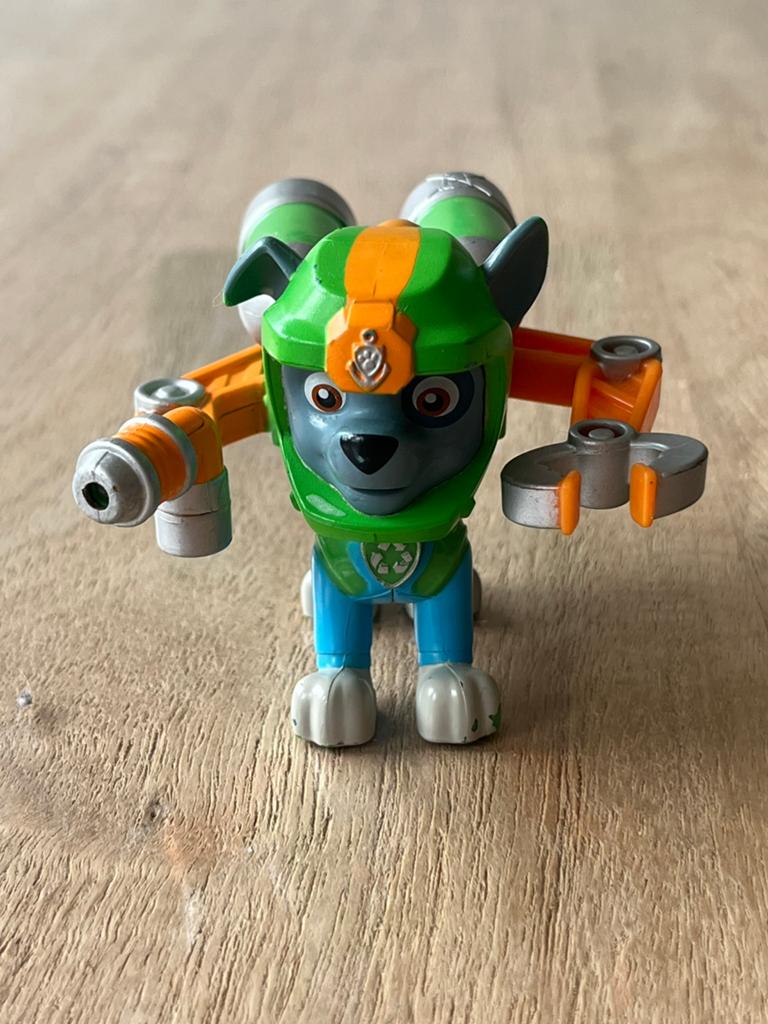 Paw patrol Rocky, Ophalen, Gebruikt