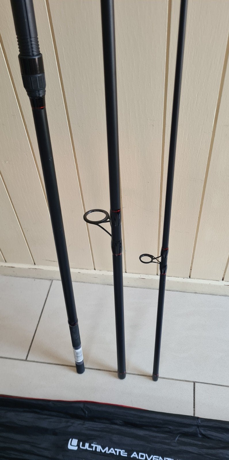 Ultimate Adventure carp II. 12ft, 3lbs. Nieuw. 3 delig!, Nieuw, 3lb, Ultimate, Werphengel