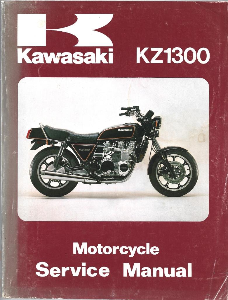 Kawasaki KZ1300 service manual (7332kz), Ophalen of Verzenden, Kawasaki