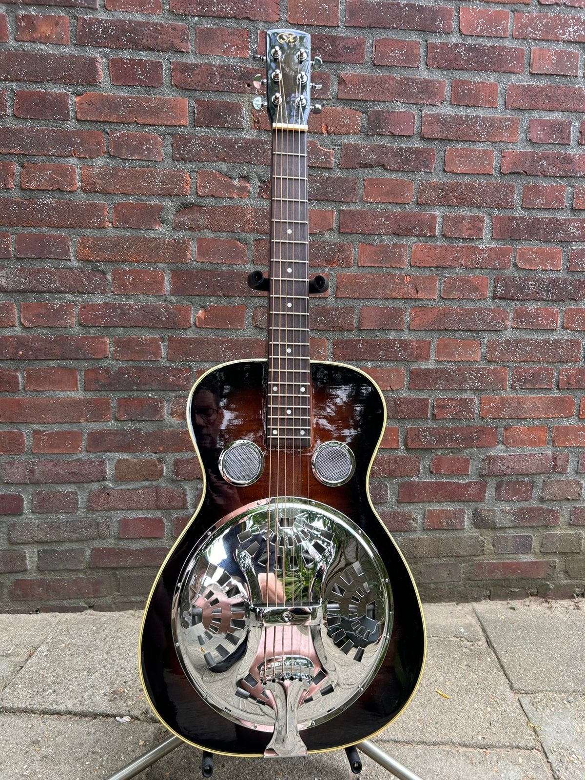SX squareneck resonator gitaar dobro, Muziek en Instrumenten, Ophalen, Zo goed als nieuw, Resonator- of Dobrogitaar