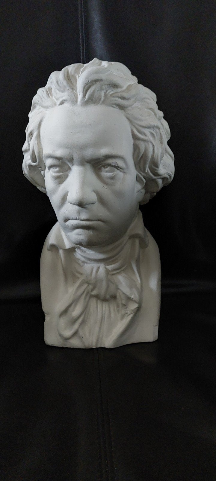 Beethoven Buste - Klassiek Gipsen Beeld, Ophalen, Gips, Buste, Wit