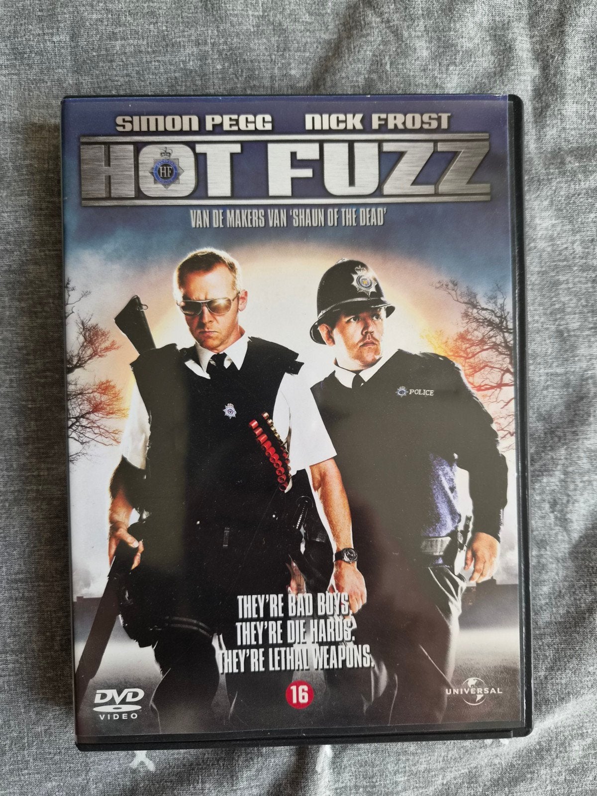 Hot Fuzz DVD - Actiekomedie van  makers van Shaun of the De, Ophalen of Verzenden