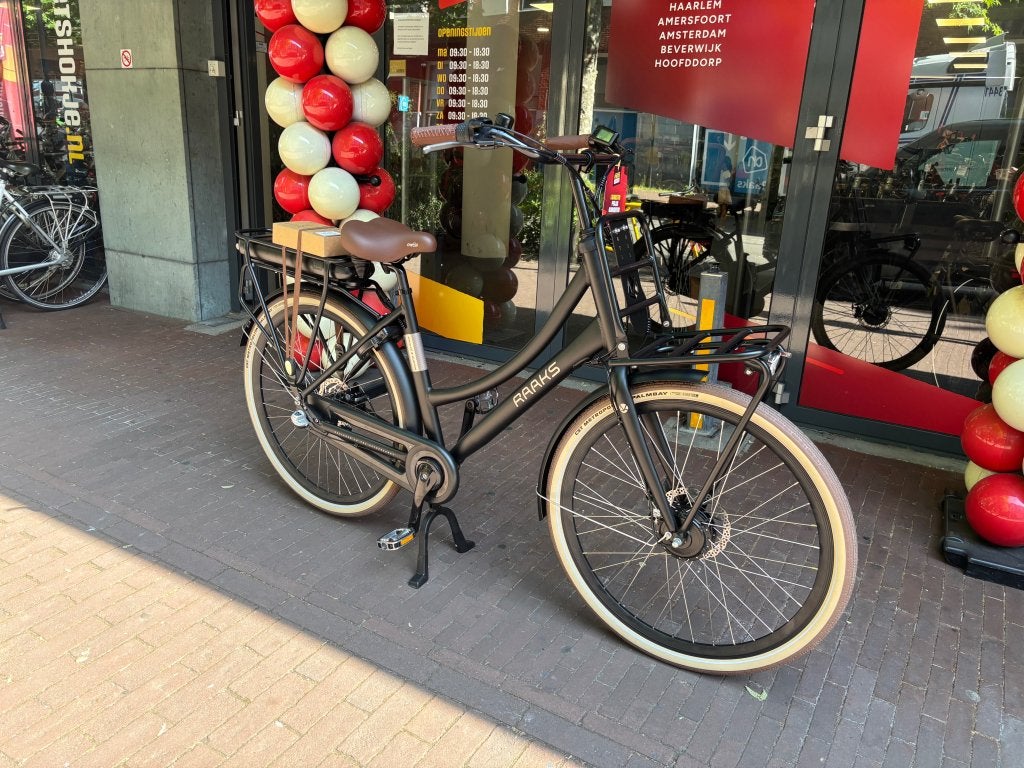 Fietshokje Raaks: Raaks Hudson elektrische damesfiets 3V, Niet ingevuld, Nieuw, 50 km per accu of meer, Niet ingevuld