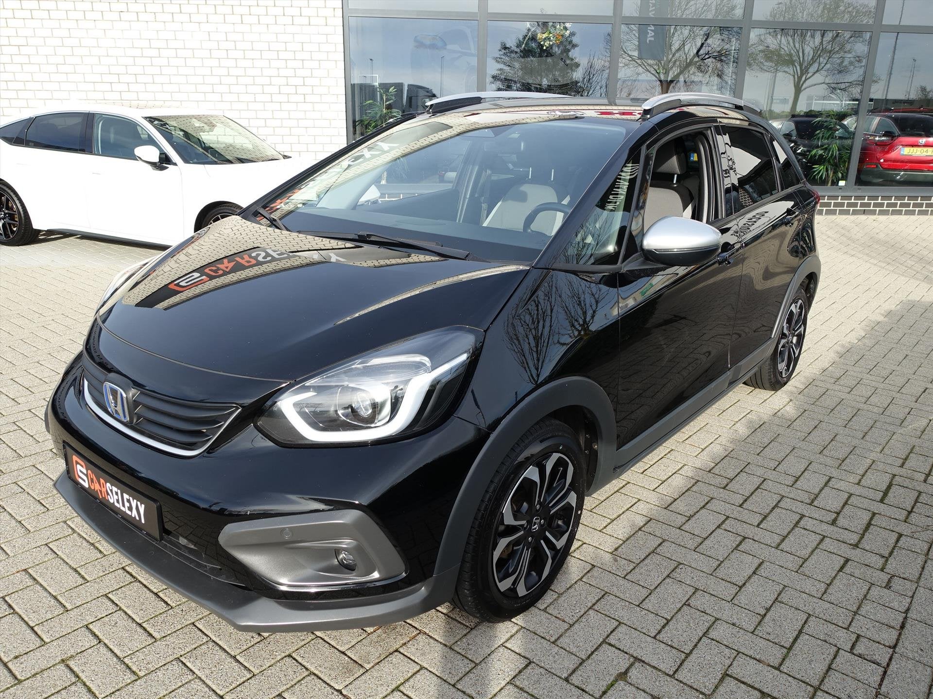 HONDA Jazz 1.5 i-MMD 109pk Hybrid CVT Crosstar, Auto's, Stof, Euro 6, 4 cilinders, Zwart