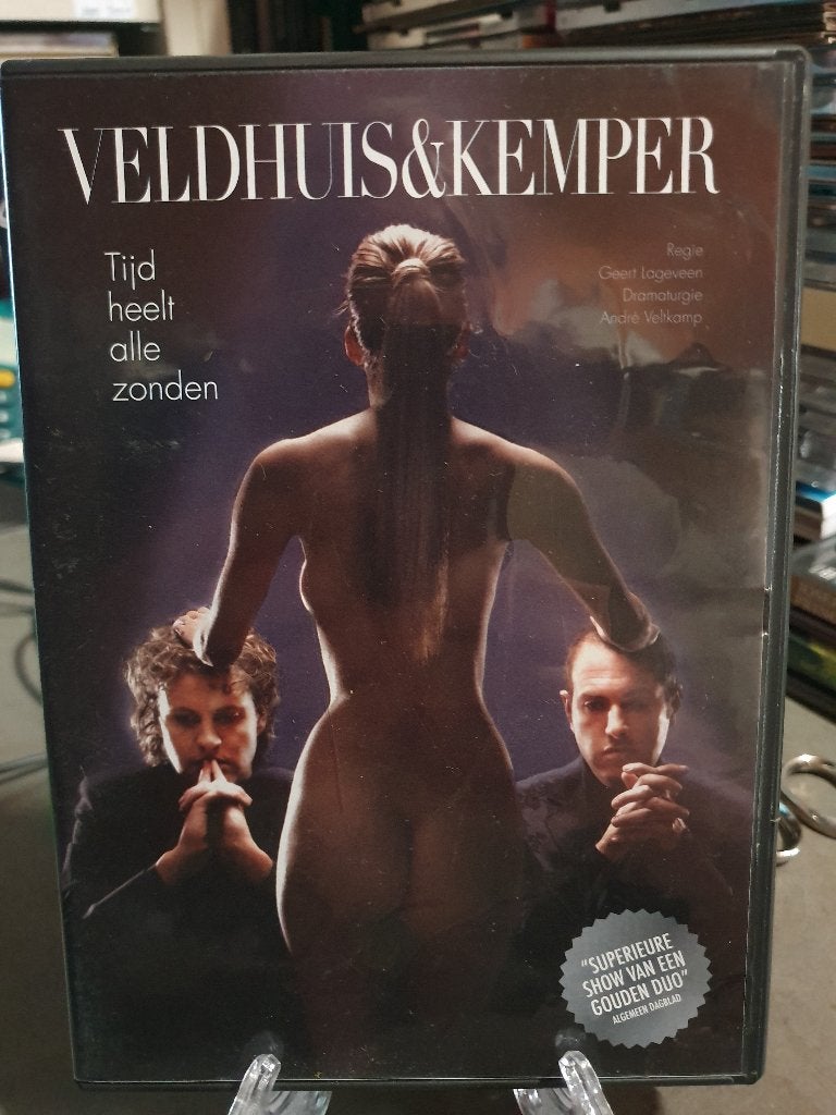Veldhuis en Kemper- Tijd heelt alle zonden DVD, Alle leeftijden, Ophalen, Zo goed als nieuw, Stand-up of Theatershow