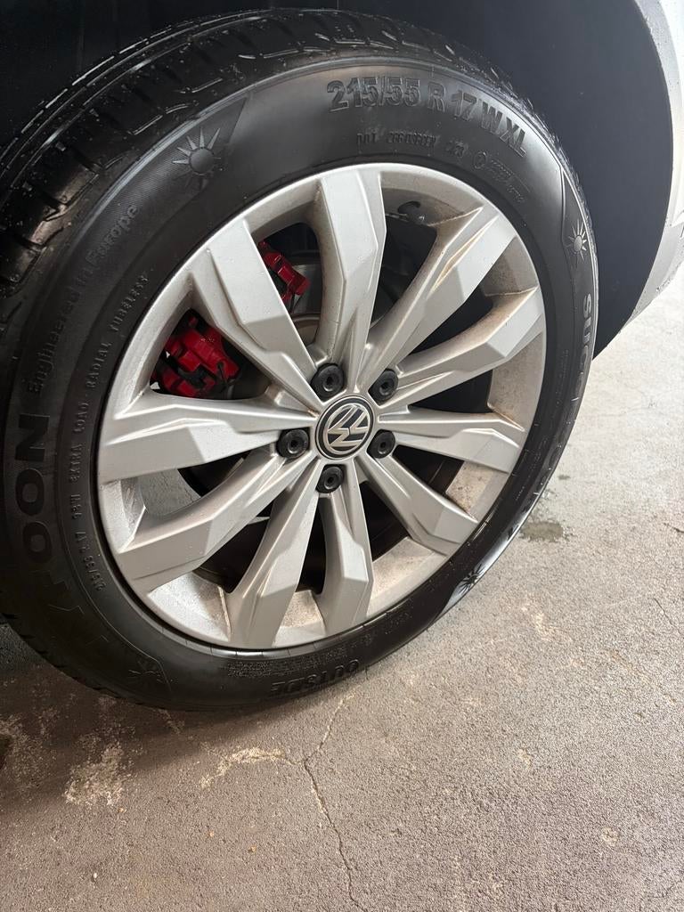 17 inch velgen met zomerbanden voor VW T-Roc (voorbanden aan, Auto-onderdelen, Banden en Velgen, Ophalen, Banden en Velgen, 17 inch