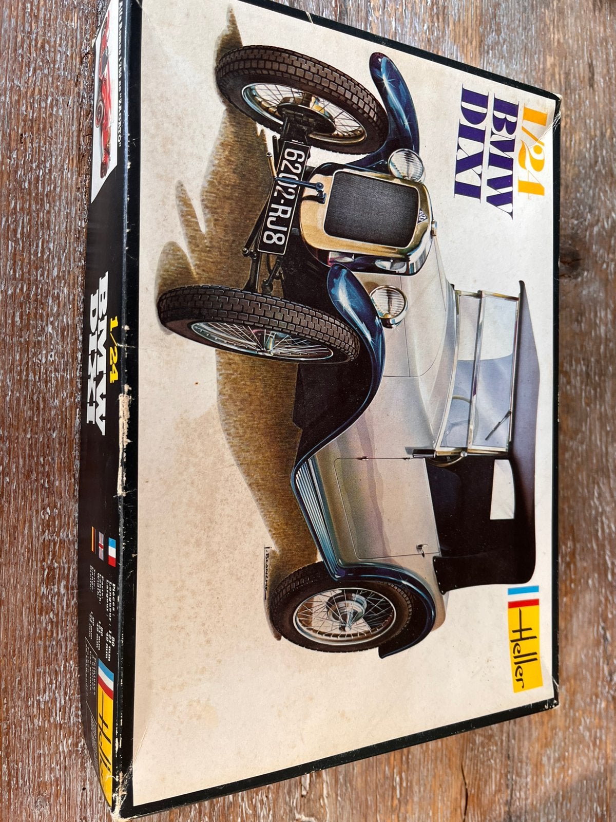 Heller 700 - BMW Dixi (1928) 1/24, Ophalen, Zo goed als nieuw, Auto, Overige merken